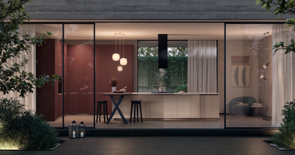 Кухня современная Lumina Scavolini Италия