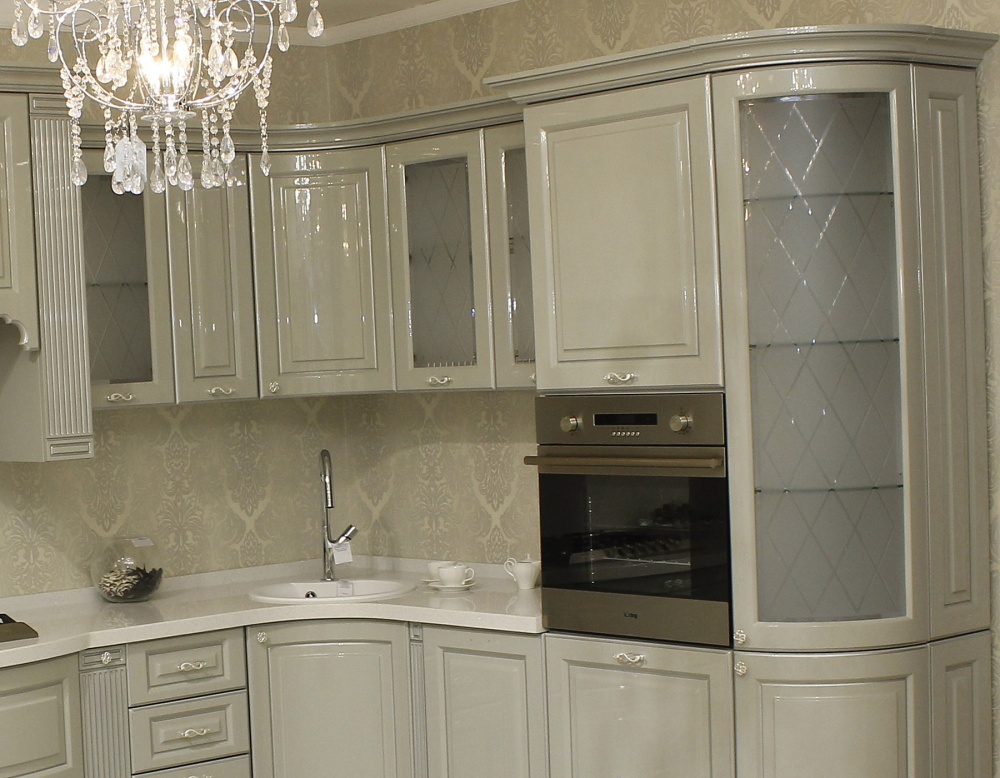 Купить кухню Marya светлый лак распродажа в Светлограде