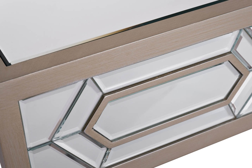 Консоль зеркальная  120*35*80см