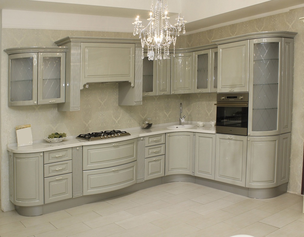 Купить кухню Marya светлый лак распродажа в Светлограде