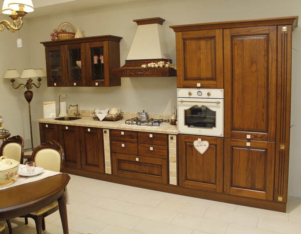 Деревянная кухня купить Laura Италия LUBE cucine в Светлограде